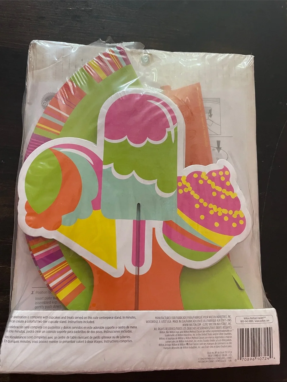 🎉🎉NEW!🎉🎉Wilton Popsicle Treat Stand - Multicolor Cupcake Display🎉🎉